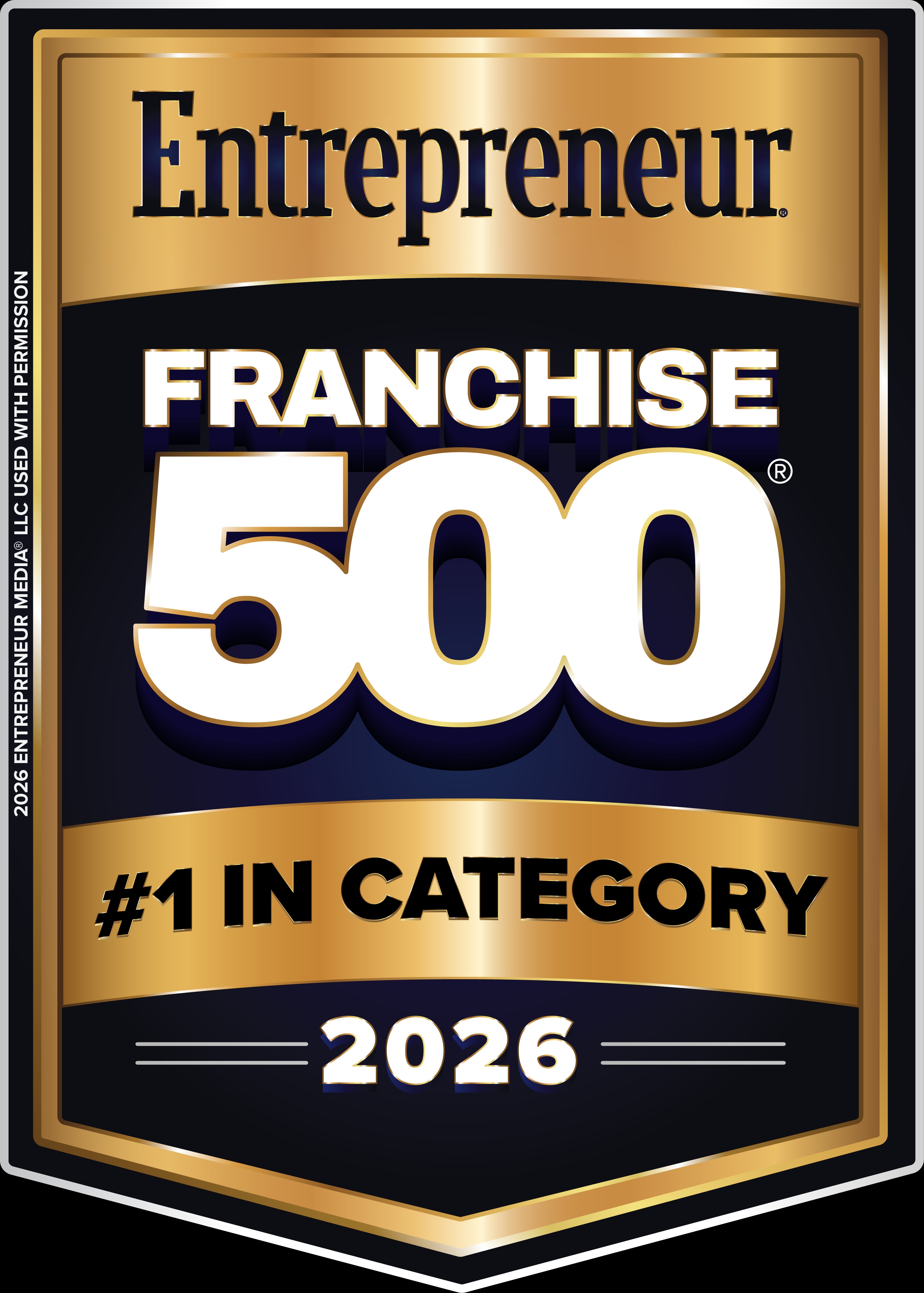 Franchise 500 #1 in Category 2026