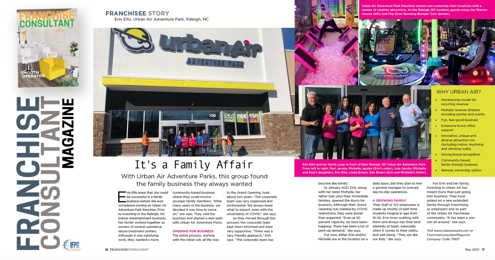 It's A Family Affair Urban Air Raleigh, NC Urban Air Franchise